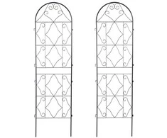 Metalinės atramos vijokliniams augalams, 190x55 cm, 2 vnt. (Nr. 2)