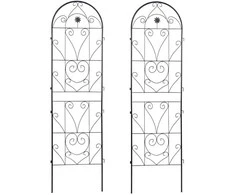 Metalinės atramos vijokliniams augalams, 190x55 cm, 2 vnt. (Nr. 1)