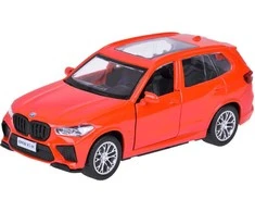 Metalinis automobilis BMW X5M, raudonas