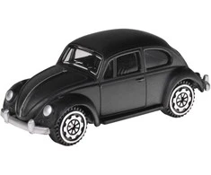 Metalinis automobilis Volkswagen Classical Beetle 1967, juodas