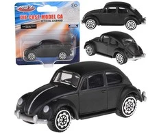 Metalinis automobilis Volkswagen Classical Beetle 1967, juodas