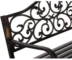 Metalinis sodo suolas Bloom Gold