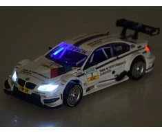 Metalinis sportinis automobilis BMW M3 DTM su šviesos ir garso efektais
