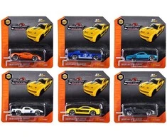 Metalinis žaislinis automobilis 1:64, 1 vnt.