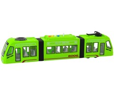 Metro traukinys su šviesos ir garso efektais, 1:16, žalias