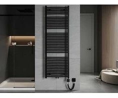 Mexen Ares elektrinis radiatorius, 1800 x 600 mm, 1200 W, juodas