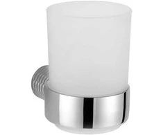 Mexen Base stiklinė dantų šepetėliams, Chrome