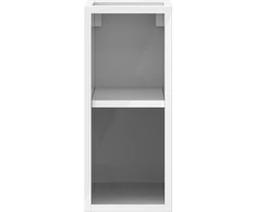 Mexen Box-A spintelė su lentyna, 20 cm, Baltas glossy