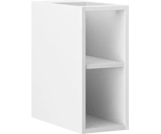 Mexen Box-A spintelė su lentyna, 20 cm, Baltas matt