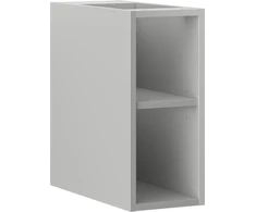 Mexen Box-A spintelė su lentyna, 20 cm, Pilkas matt