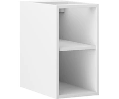 Mexen Box-A spintelė su lentyna, 25 cm, Baltas matt