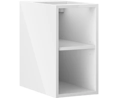 Mexen Box-A spintelė su lentyna, 25 cm, Baltas glossy