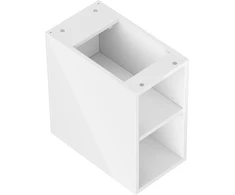 Mexen Box-A spintelė su lentyna, 25 cm, Baltas glossy