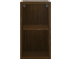 Mexen Box-A spintelė su lentyna, 25 cm, Nut