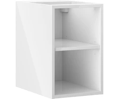 Mexen Box-A spintelė su lentyna, 30 cm, Baltas glossy