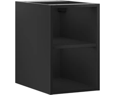 Mexen Box-A spintelė su lentyna, 30 cm, Juodas matt