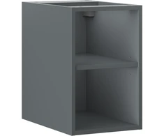 Mexen Box-A spintelė su lentyna, 30 cm, Graphite matt