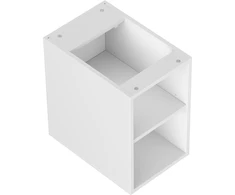 Mexen Box-A spintelė su lentyna, 30 cm, Baltas matt
