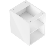 Mexen Box-A spintelė su lentyna, 35 cm, Baltas glossy