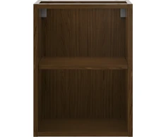 Mexen Box-A spintelė su lentyna, 35 cm, Nut