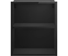 Mexen Box-A spintelė su lentyna, 40 cm, Juodas glossy
