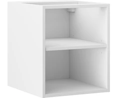 Mexen Box-A spintelė su lentyna, 40 cm, Baltas matt