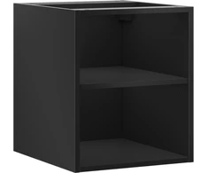 Mexen Box-A spintelė su lentyna, 40 cm, Juodas matt