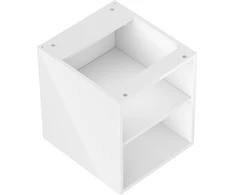 Mexen Box-A spintelė su lentyna, 40 cm, Baltas glossy