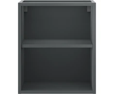 Mexen Box-A spintelė su lentyna, 40 cm, Graphite matt