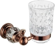 Mexen Estela stiklinė su laikikliu, Rose Gold