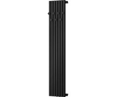 Mexen Flux dekoratyvinis vonios radiatorius, 1500 x 360 mm, 630 W, juodas