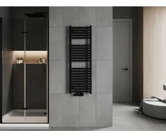 Mexen Hades vonios radiatorius, 1200 x 400 mm, 472 W, juodas