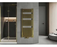 Mexen Hades vonios radiatorius, 1500 x 600 mm, 649 W, auksinis