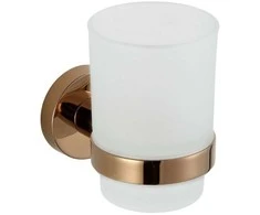 Mexen Remo stiklinė su laikikliu, Rose Gold