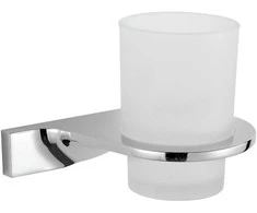 Mexen Rino stiklinė dantų šepetėliams, Chrome