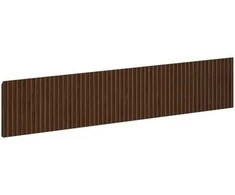 Mexen Rivel priekinė dalis vonios spintelės korpusui, 80 x 20 cm, Nut