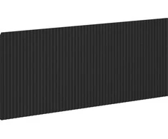 Mexen Rivel priekinė dalis vonios spintelės korpusui, 100 x 43,5 cm, Juodas matt