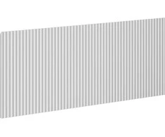 Mexen Rivel priekinė dalis vonios spintelės korpusui, 120 x 43,5 cm, Pilkas matt