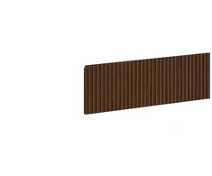 Mexen Rivel priekinė dalis vonios spintelės korpusui, 50 x 20 cm, Nut