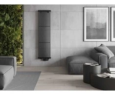 Mexen Tulsa dekoratyvinis radiatorius, 1600 x 420 mm, 613 W, juodas