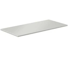 Mexen Uni vonios spintelės stalviršis, 100 cm, Pilkas matt