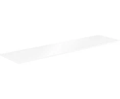 Mexen Uni vonios spintelės stalviršis, 170 cm, Baltas matt