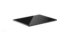 Mexen Uni vonios spintelės stalviršis, 50 cm, Juodas glossy