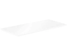 Mexen Uni vonios spintelės stalviršis, 90 cm, Baltas matt
