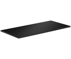 Mexen Uni vonios spintelės stalviršis, 90 cm, Juodas matt