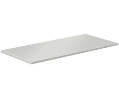 Mexen Uni vonios spintelės stalviršis, 90 cm, Pilkas matt