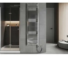 Mexen Uran elektrinis radiatorius, 1800 x 500 mm, 900 W, chromo