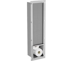 Mexen X-Wall-B potinkinis tualetinio popieriaus dėklas, Inox
