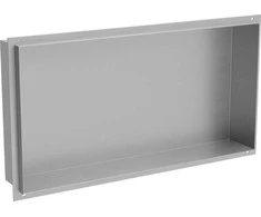 Mexen X-Wall-NR įleidžiama sieninė lentyna, 60x30 cm, Inox