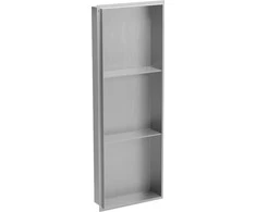 Mexen X-Wall-NR įleidžiama sieninė lentyna 2l, 90x30 cm, Inox